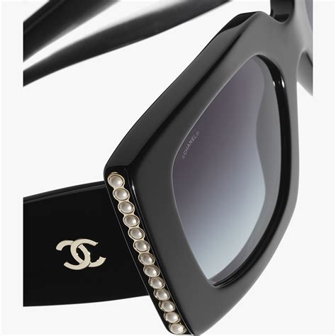 chanel dark sunglasses